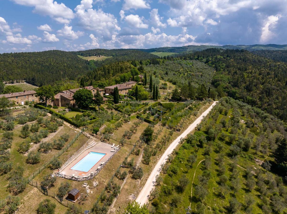 Borgo Nel Chianti Istrice Con Piscina Tennis E Wifi คาสเตลลินาอินเคียนติ ภายนอก รูปภาพ