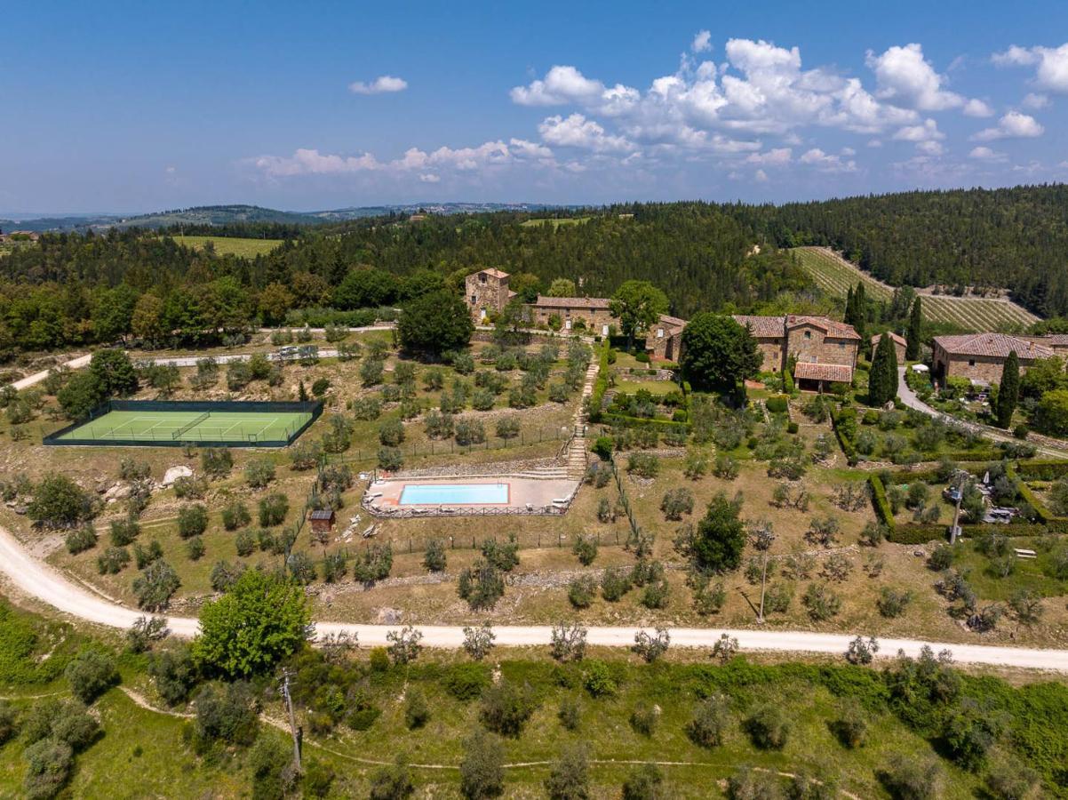 Borgo Nel Chianti Istrice Con Piscina Tennis E Wifi คาสเตลลินาอินเคียนติ ภายนอก รูปภาพ